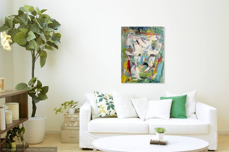 Original Abstract Painting by Christel Haag