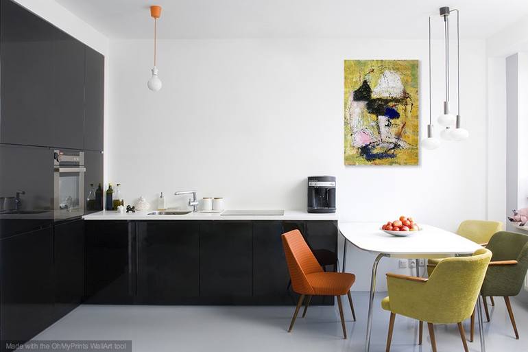 Original Figurative Abstract Painting by Christel Haag