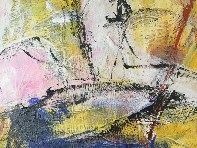 Original Figurative Abstract Painting by Christel Haag