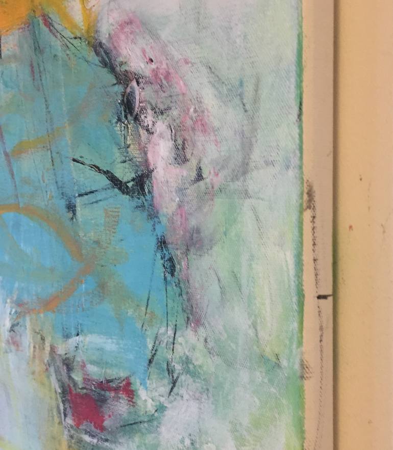 Original Conceptual Abstract Painting by Christel Haag