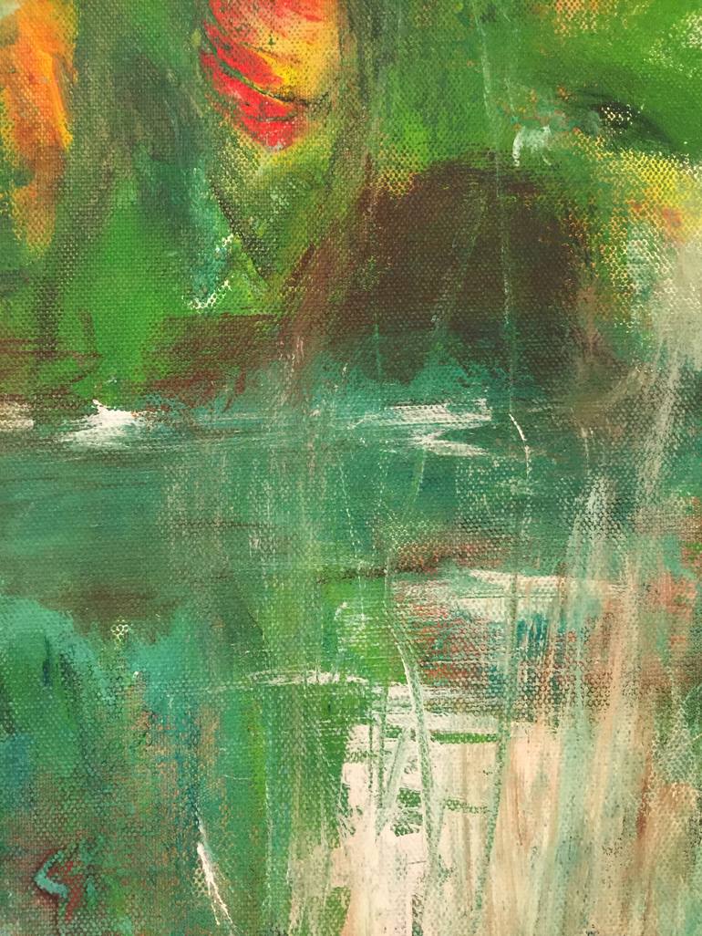 Original Abstract Painting by Christel Haag