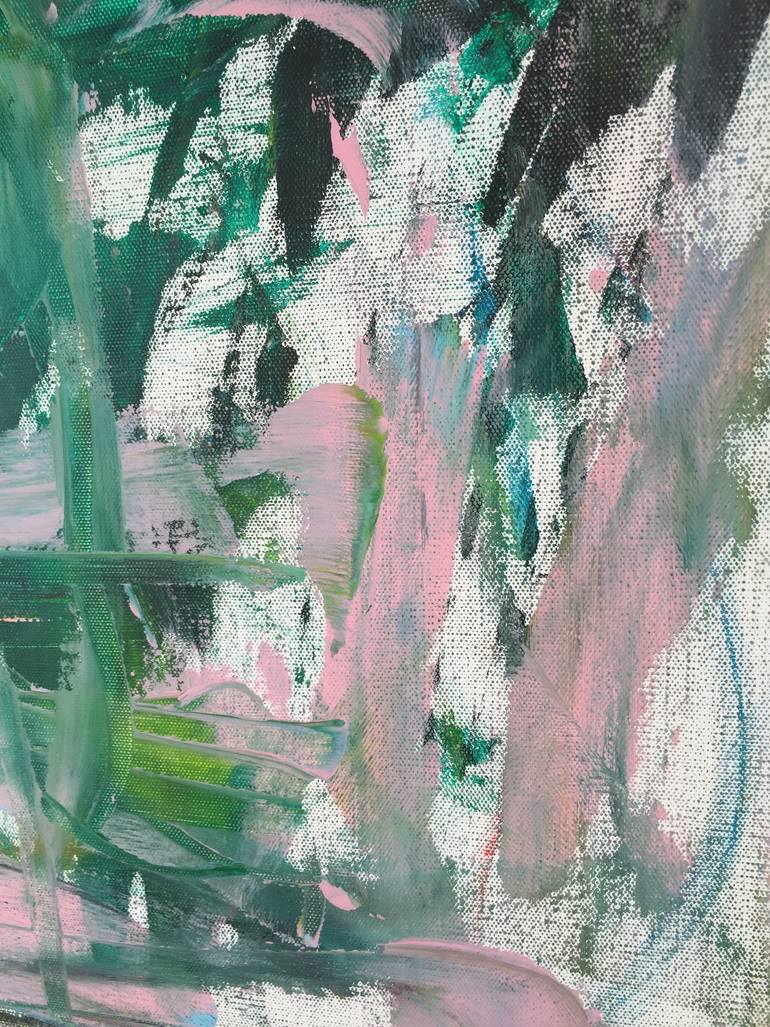 Original Abstract Expressionism Abstract Painting by Christel Haag