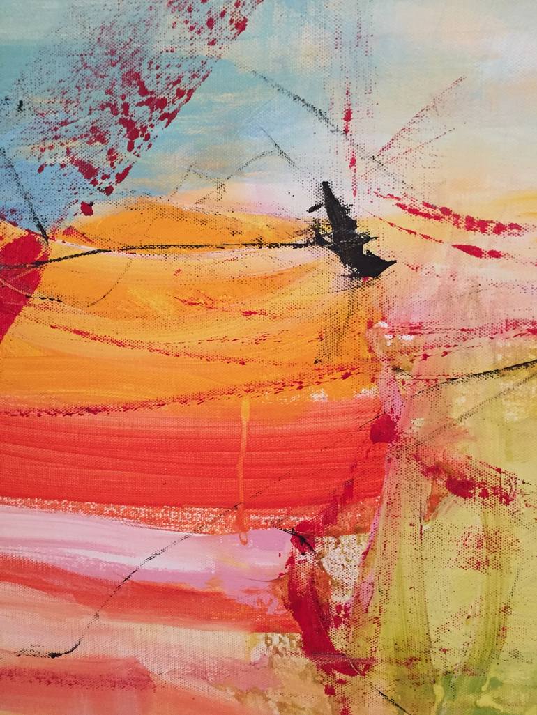 Original Abstract Painting by Christel Haag