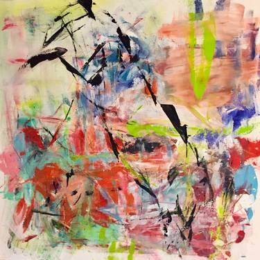 Original Abstract Expressionism Abstract Paintings by Christel Haag