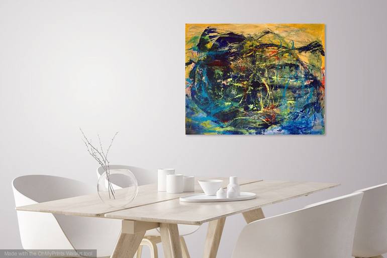 Original Abstract Painting by Christel Haag