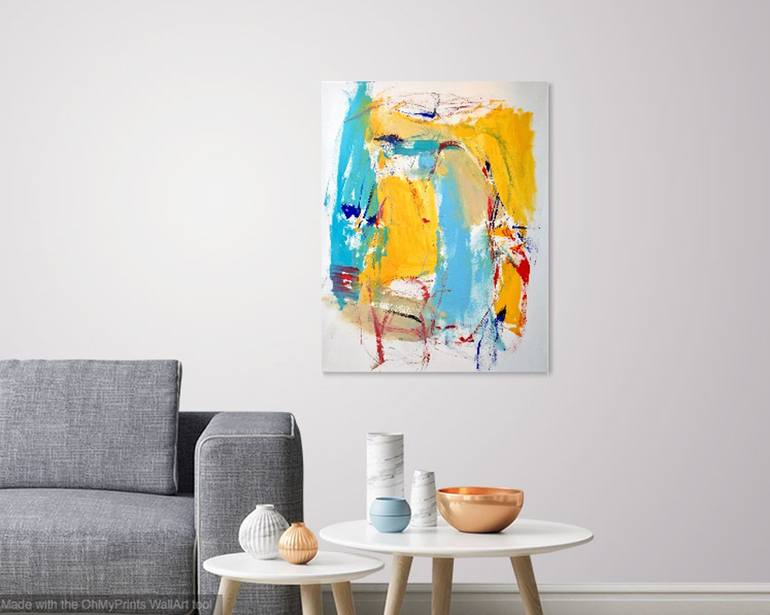 Original Abstract Painting by Christel Haag