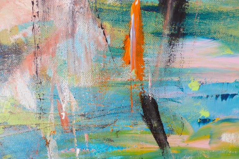 Original Modernism Abstract Painting by Christel Haag