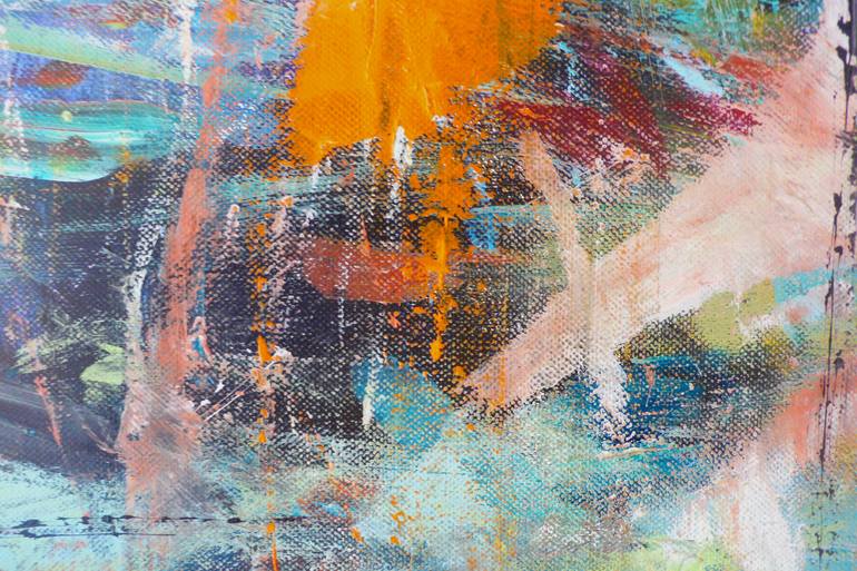 Original Modernism Abstract Painting by Christel Haag