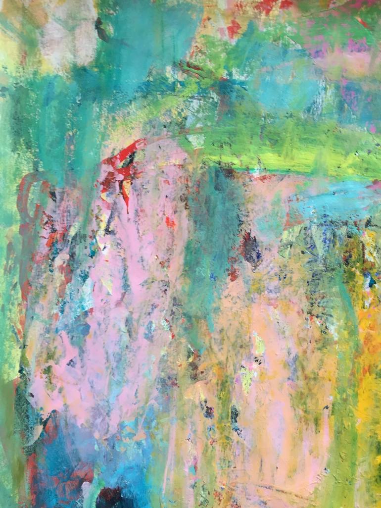 Original Fine Art Abstract Painting by Christel Haag