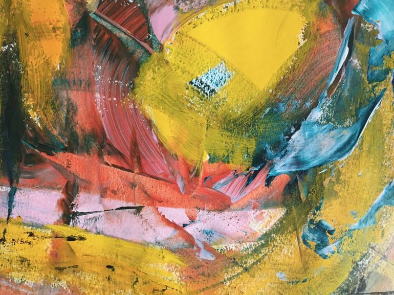 Original Abstract Painting by Christel Haag