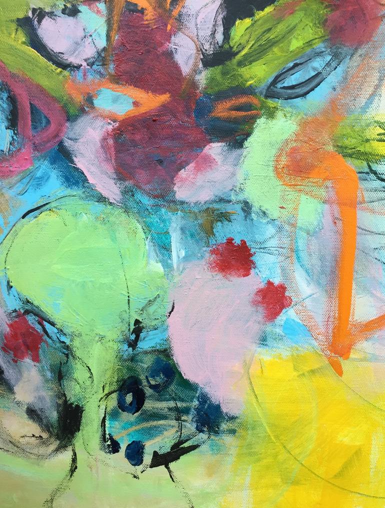 Original Abstract Painting by Christel Haag