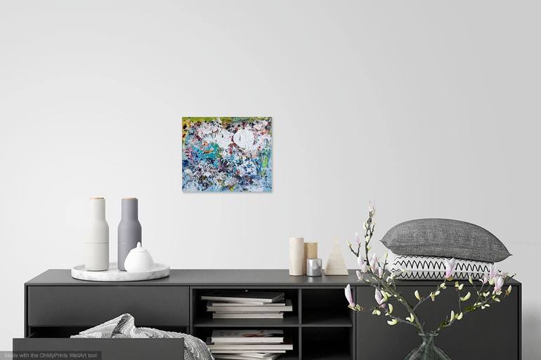 Original Fine Art Abstract Painting by Christel Haag