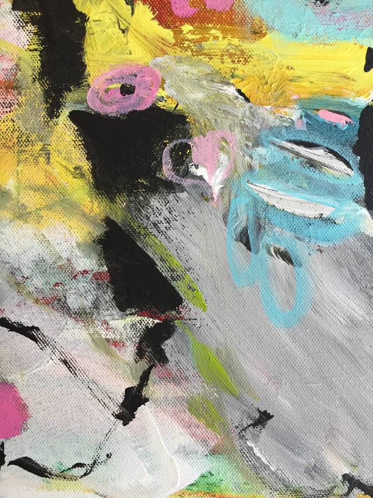 Original Modernism Abstract Painting by Christel Haag