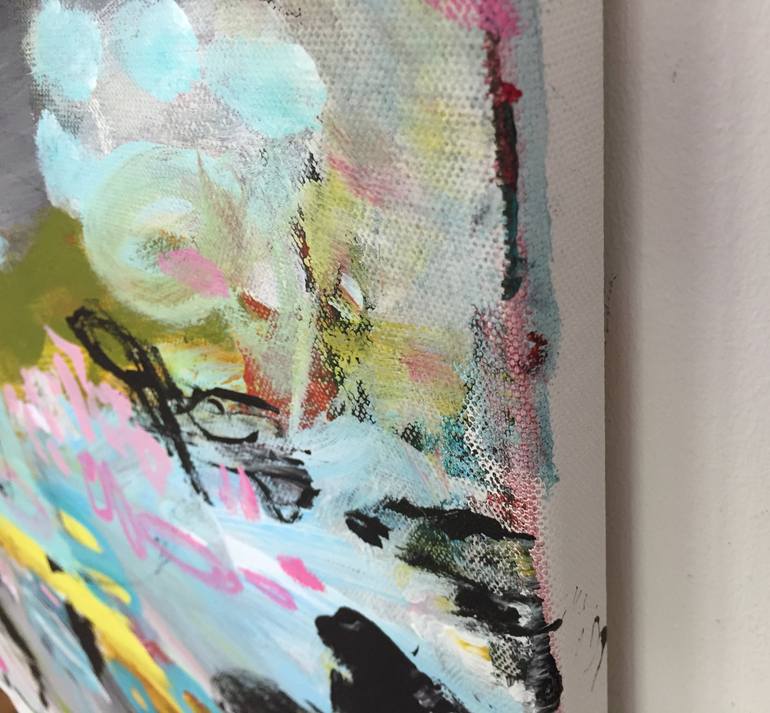 Original Modernism Abstract Painting by Christel Haag