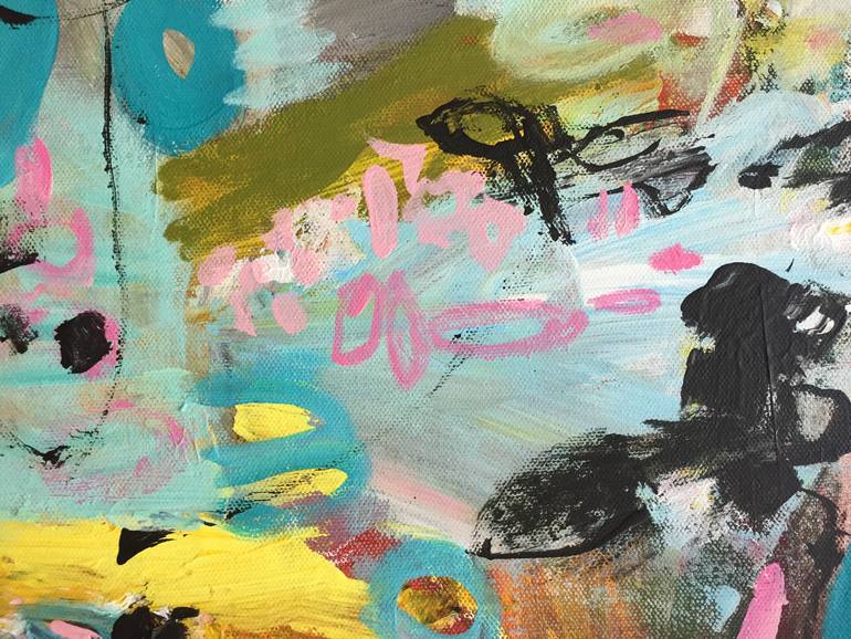 Original Modernism Abstract Painting by Christel Haag