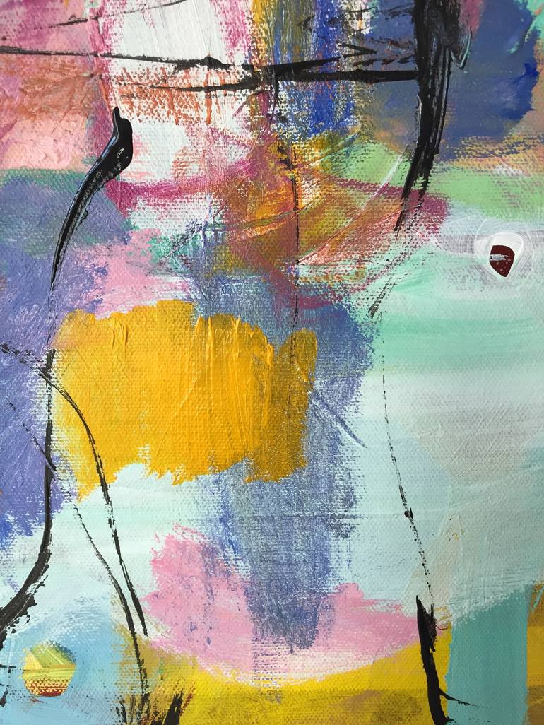 Original Abstract Painting by Christel Haag