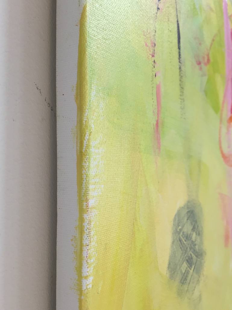 Original Abstract Expressionism Abstract Painting by Christel Haag