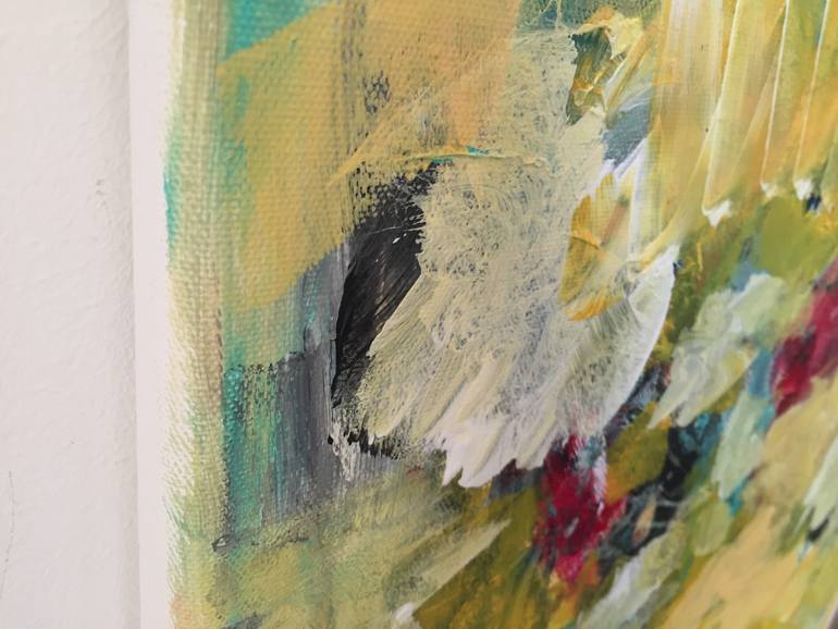 Original Impressionism Abstract Painting by Christel Haag