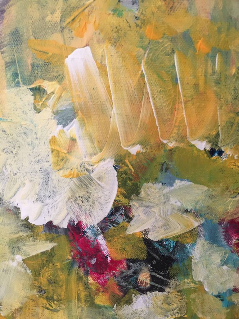 Original Impressionism Abstract Painting by Christel Haag