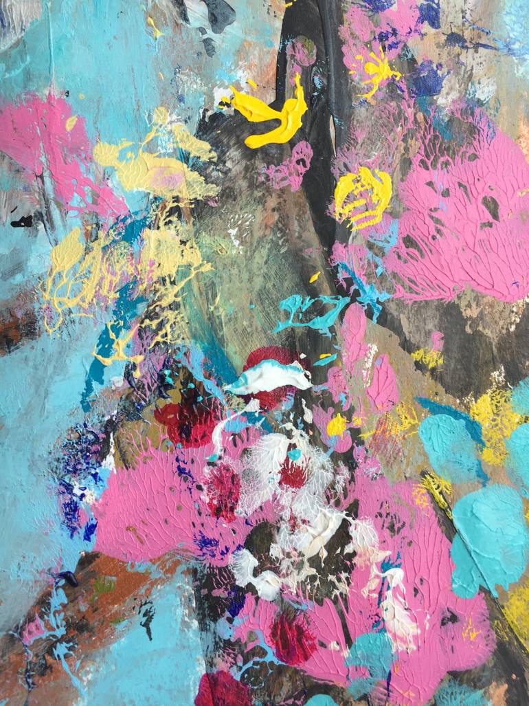 Original Modernism Abstract Painting by Christel Haag