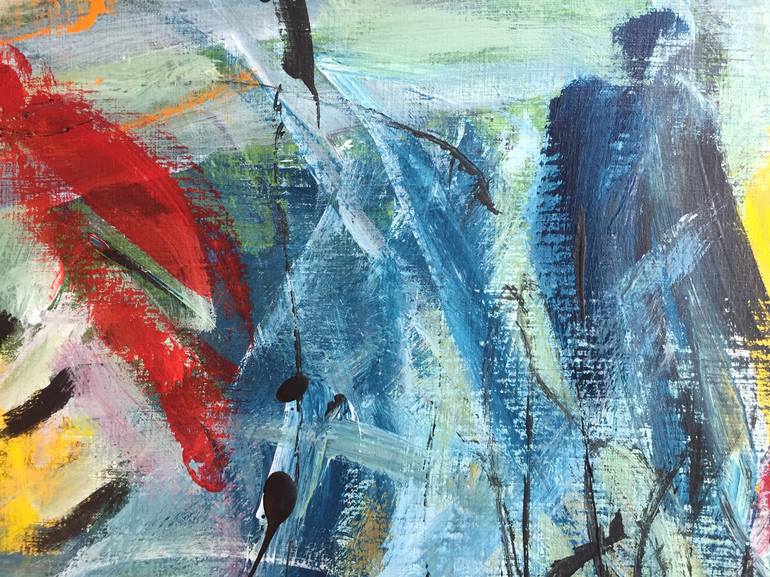Original Modern Abstract Painting by Christel Haag