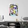 How artwork looks on a wall