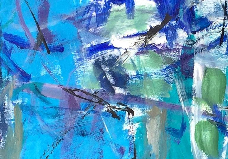 Original Abstract Painting by Christel Haag