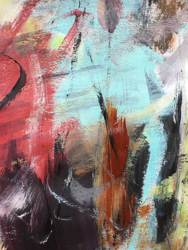 Original Abstract Painting by Christel Haag