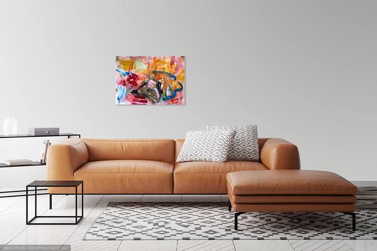 Original Abstract Painting by Christel Haag