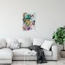 How artwork looks on a wall
