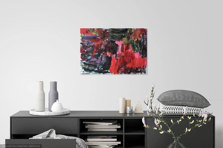 Original Abstract Painting by Christel Haag