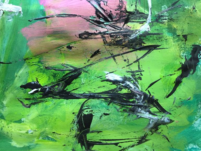 Original Modern Abstract Painting by Christel Haag