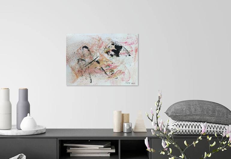Original Abstract Drawing by Christel Haag