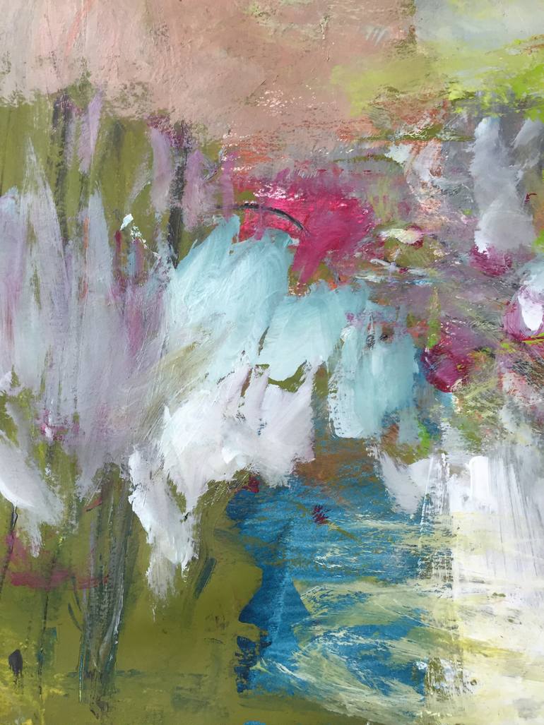 Original Modernism Abstract Painting by Christel Haag