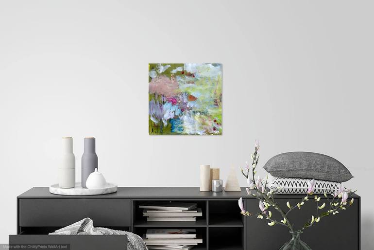 Original Modernism Abstract Painting by Christel Haag