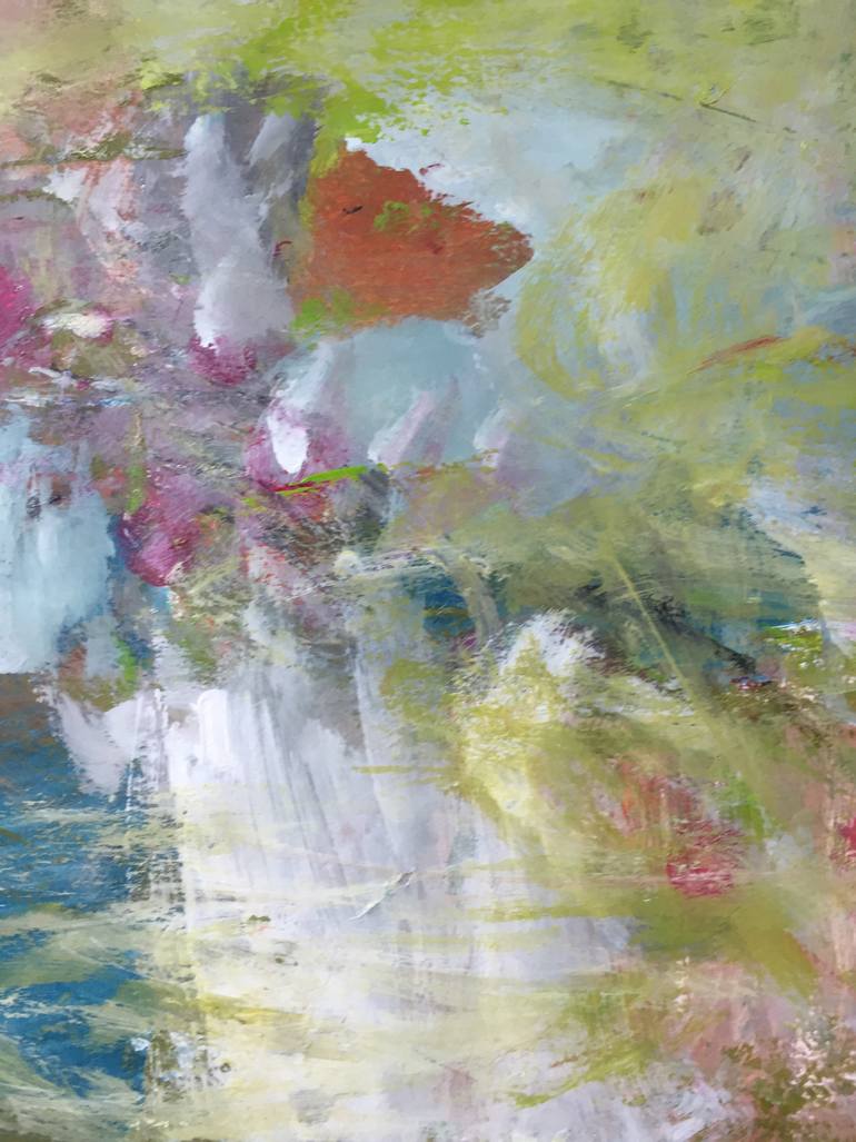 Original Modernism Abstract Painting by Christel Haag