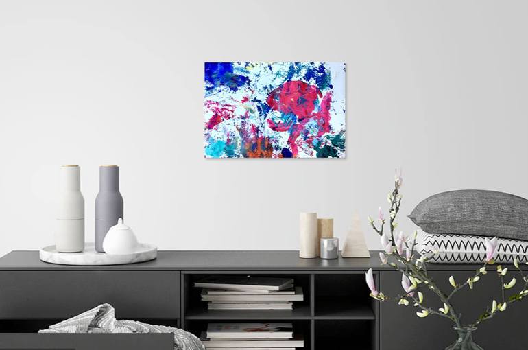 Original Modern Abstract Painting by Christel Haag