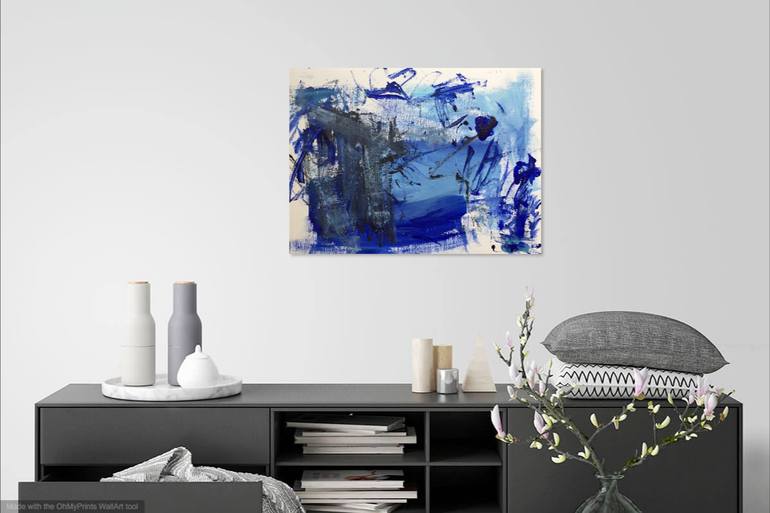 Original Abstract Painting by Christel Haag