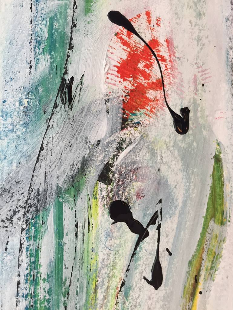 Original Abstract Painting by Christel Haag