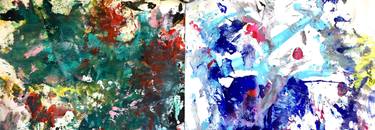 Original Abstract Expressionism Abstract Paintings by Christel Haag