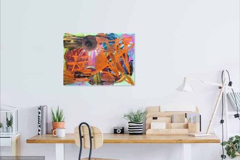 Original Abstract Painting by Christel Haag