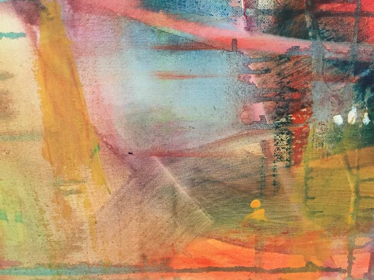 Original Impressionism Abstract Painting by Christel Haag