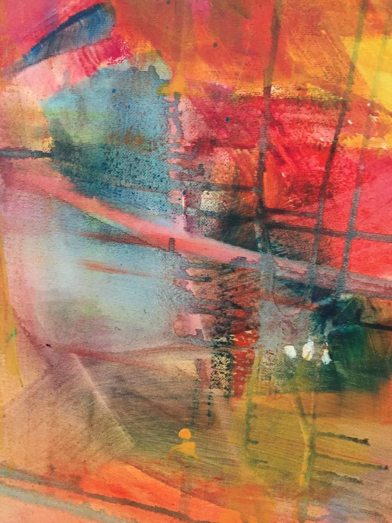 Original Impressionism Abstract Painting by Christel Haag