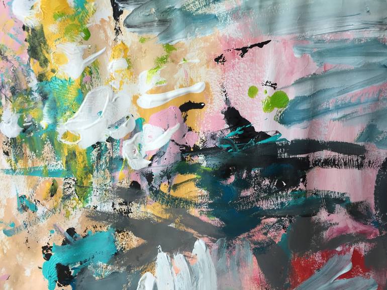 Original Abstract Painting by Christel Haag