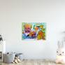 How artwork looks on a wall