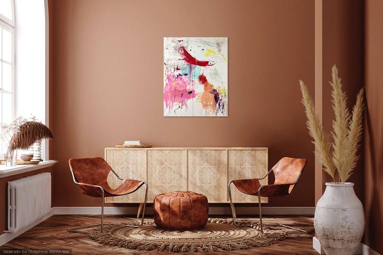 Original Abstract Painting by Christel Haag