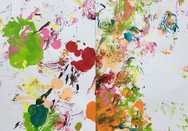 Original Abstract Paintings by Christel Haag