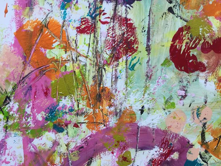 Original Abstract Painting by Christel Haag