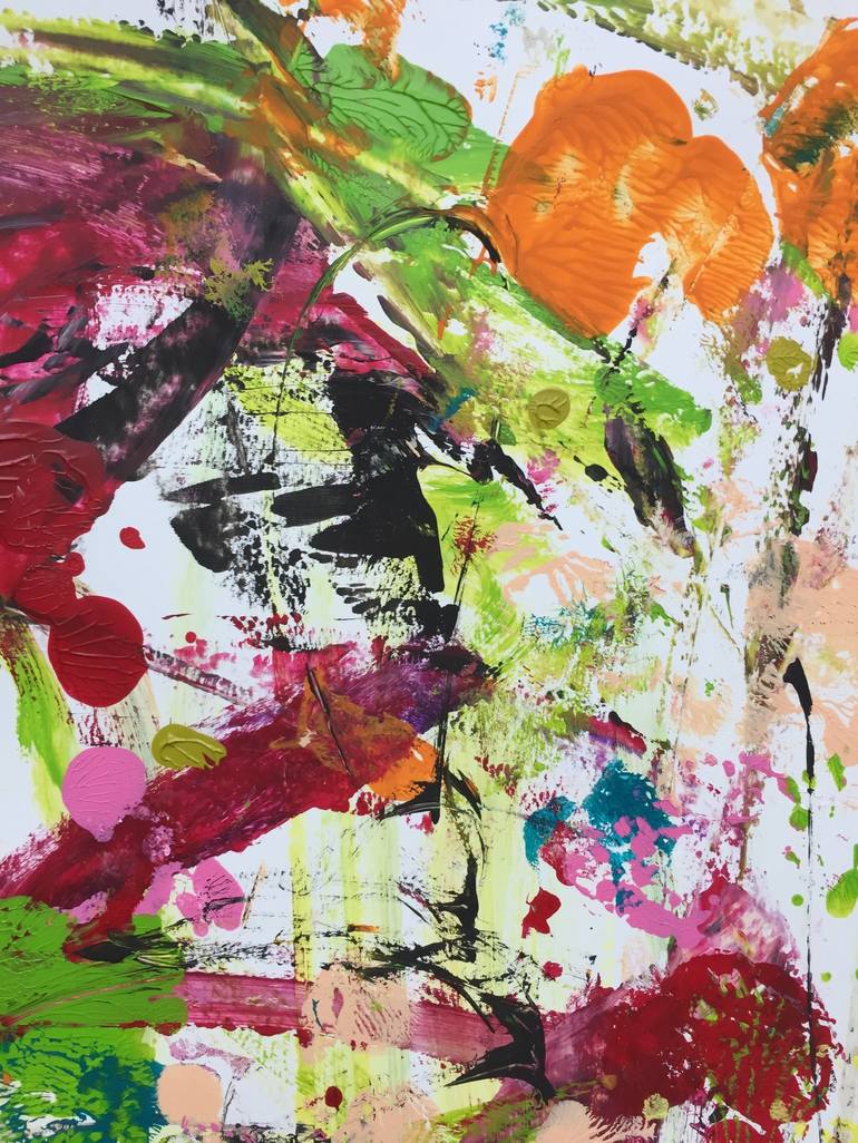 Original Abstract Painting by Christel Haag