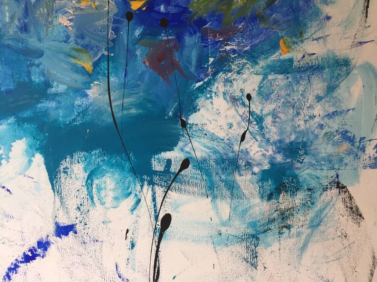 Original Abstract Painting by Christel Haag